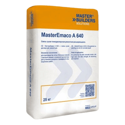 Расширяющийся цемент MasterEmaco A 640