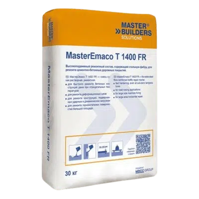 MasterEmaco T 1400 FR W быстродействующая смесь