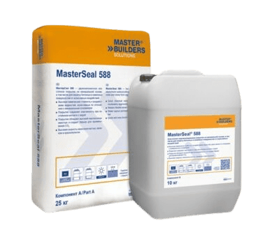 ​MasterSeal 588 полимерцементное покрытие